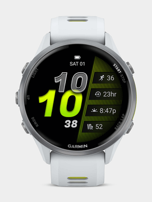 Garmin Forerunner 970 Whitestone/Yellow Smartwatch