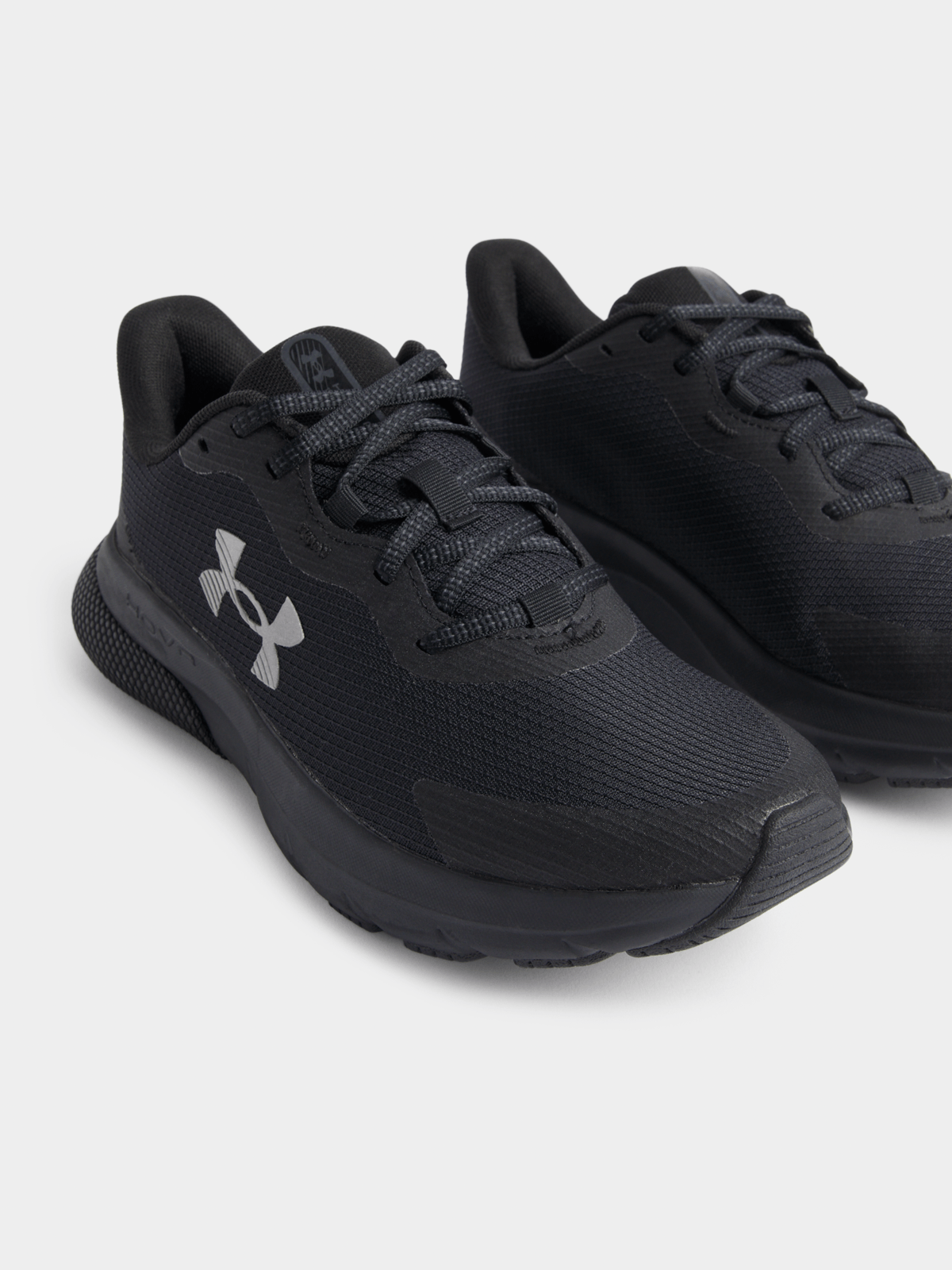 Under Armour HOVR Turbulence Black Running Shoes Bash