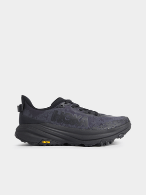 Hoka Mens Speedgoat 6 Black Trail Running Shoes