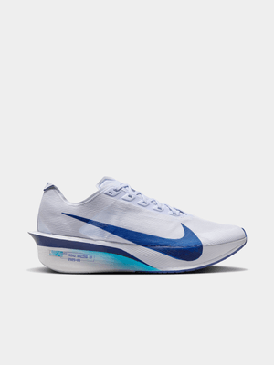 Nike Mens Vaporfly 4 Grey/Blue Running Shoes