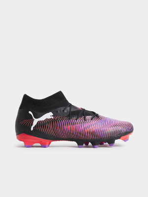 Puma Mens Future 8 Pro FG Black/Orange Boots