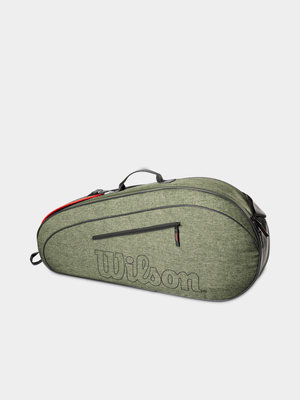Wilson Team 3 Pack Heather Green Racket Bag