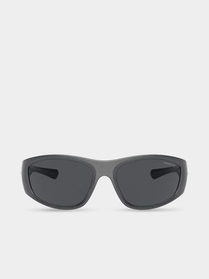 Arnette Silver Ilum 64 Sunglasses