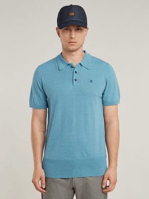 G-Star Men's Knitted Niagara Polo