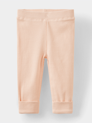 Cotton On Baby Pink The Row Rib Skinny Leggings