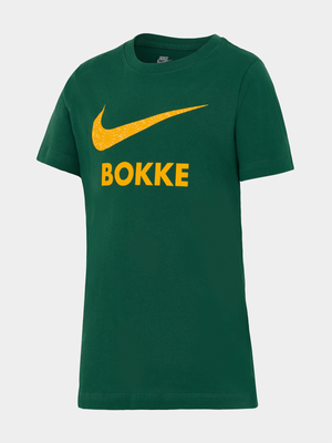 Nike Youth Springboks Bokke Green Tee