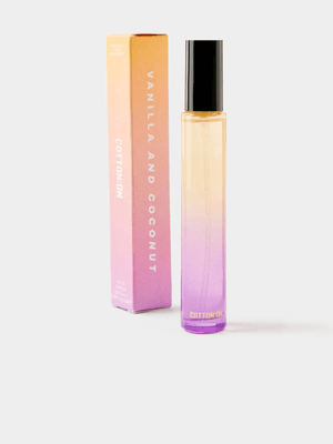 Cotton On Vanilla And Coconut Moment Travel Perfume 15ml