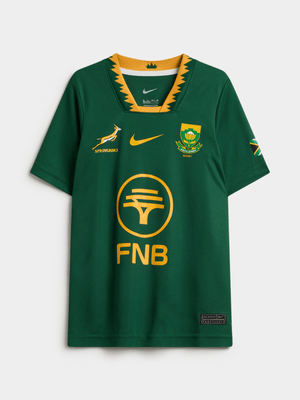 Nike Youth Springboks Home 25/26 Green Fan Jersey