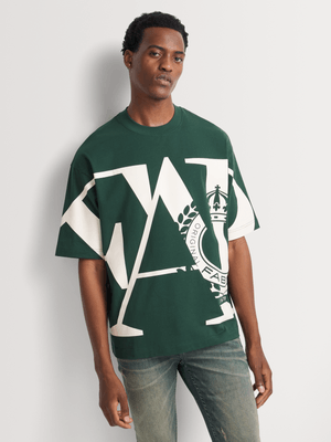 Fabiani Men's Burg Wrap Around Statement T-shirt