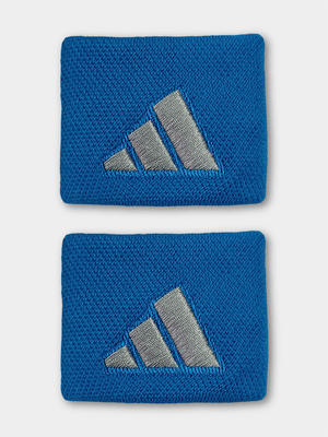 adidas 2-Pack Blue/Grey Wristbands