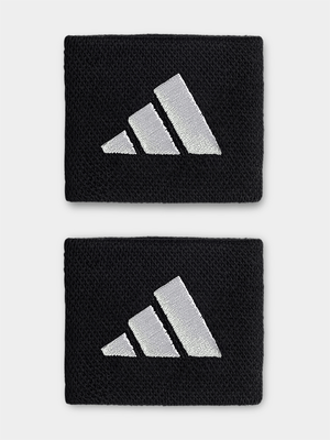 adidas 2-Pack Black/White Wristbands