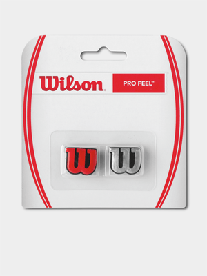 Wilson Pro Feel W 2-Pack Red/Silver Dampners