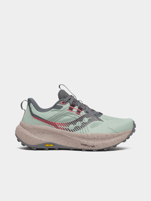 Saucony Womens Xodus Ultra 4 Aster/Barley Trail Running Shoes