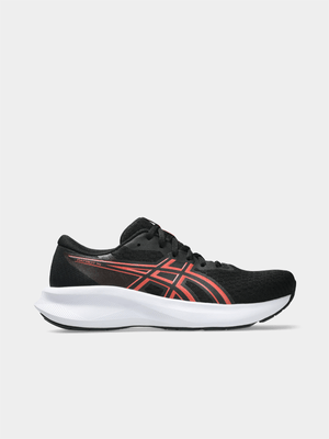 Asics Womens Patriot 14 Black/Dark Pink Running Shoes