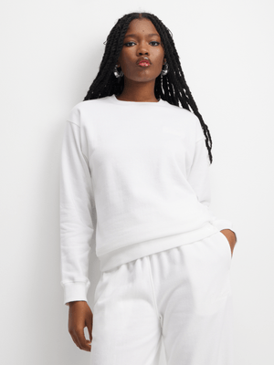Redbat Classics Women's White Sweat Top