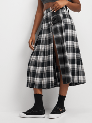 Redbat Women's Checked Wrap Skirt