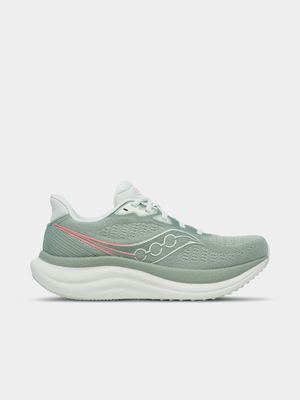 Saucony Womens Triumph 23 Iceberg/Aloe Running Shoes