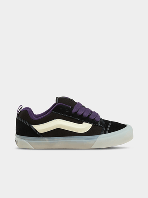 Vans Men's Knu Skool Glow Black/Purple Sneaker