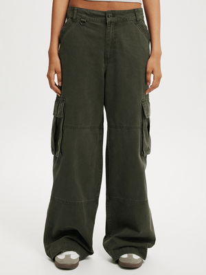 Women's Cotton On Green Benny Cargo Pants
