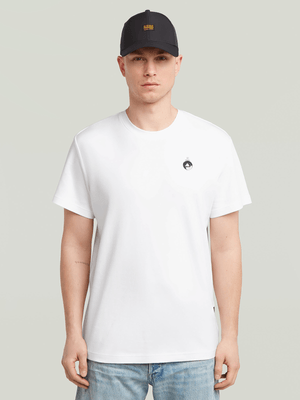 G-Star Men's Ventura Interlock White T-Shirt