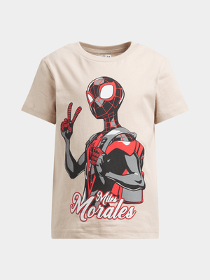Jet Younger Boys Stone Miles Morales T-Shirt