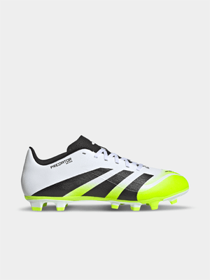 adidas Mens Predator Club FXG White/Lumo Boots