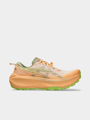 Asics Mens Trabuco Max 4 Crem/Khaki Trail Running Shoes