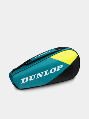 Dunlop SX Club 3 Teal/Black Yellow Racket Bag