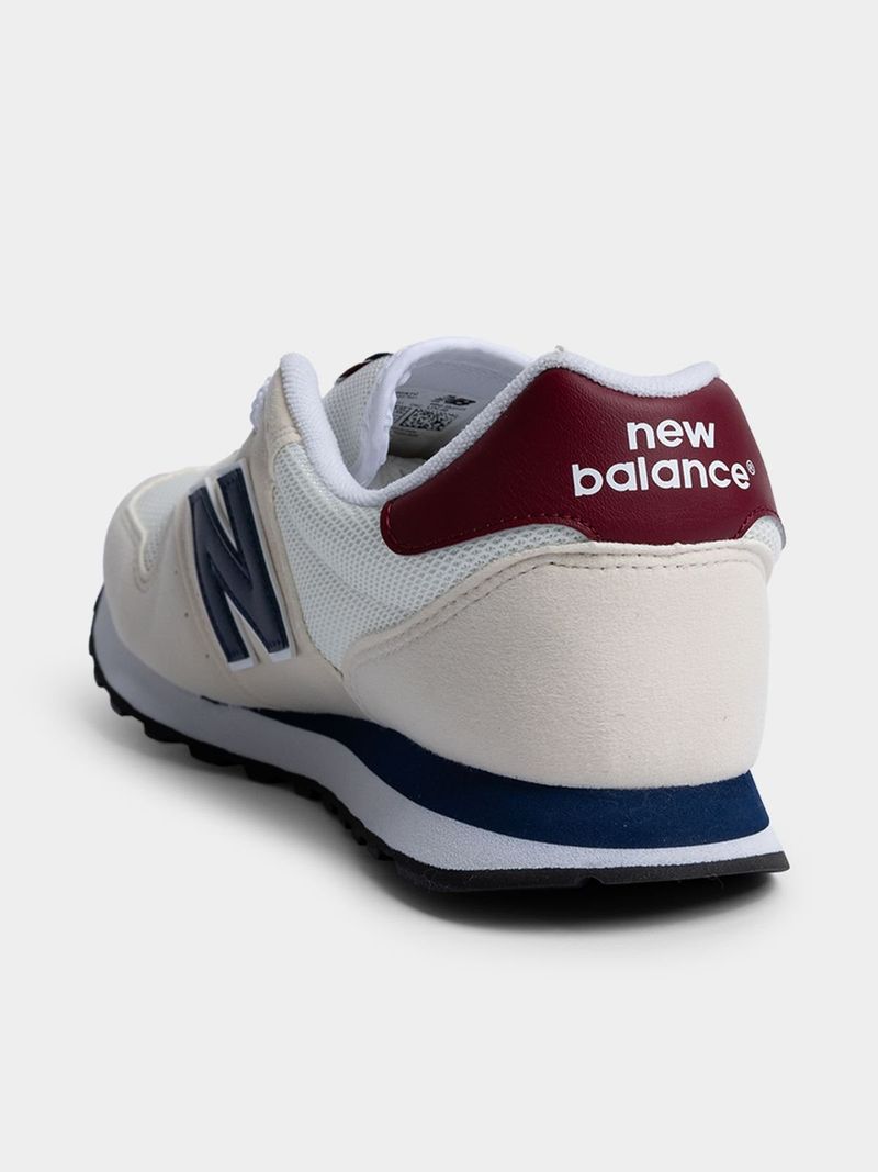 Mens New Balance 500 V2 Cream/Navy Sneaker Bash