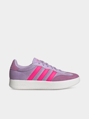 adidas Womens Barreda Purple/Pink Sneakers