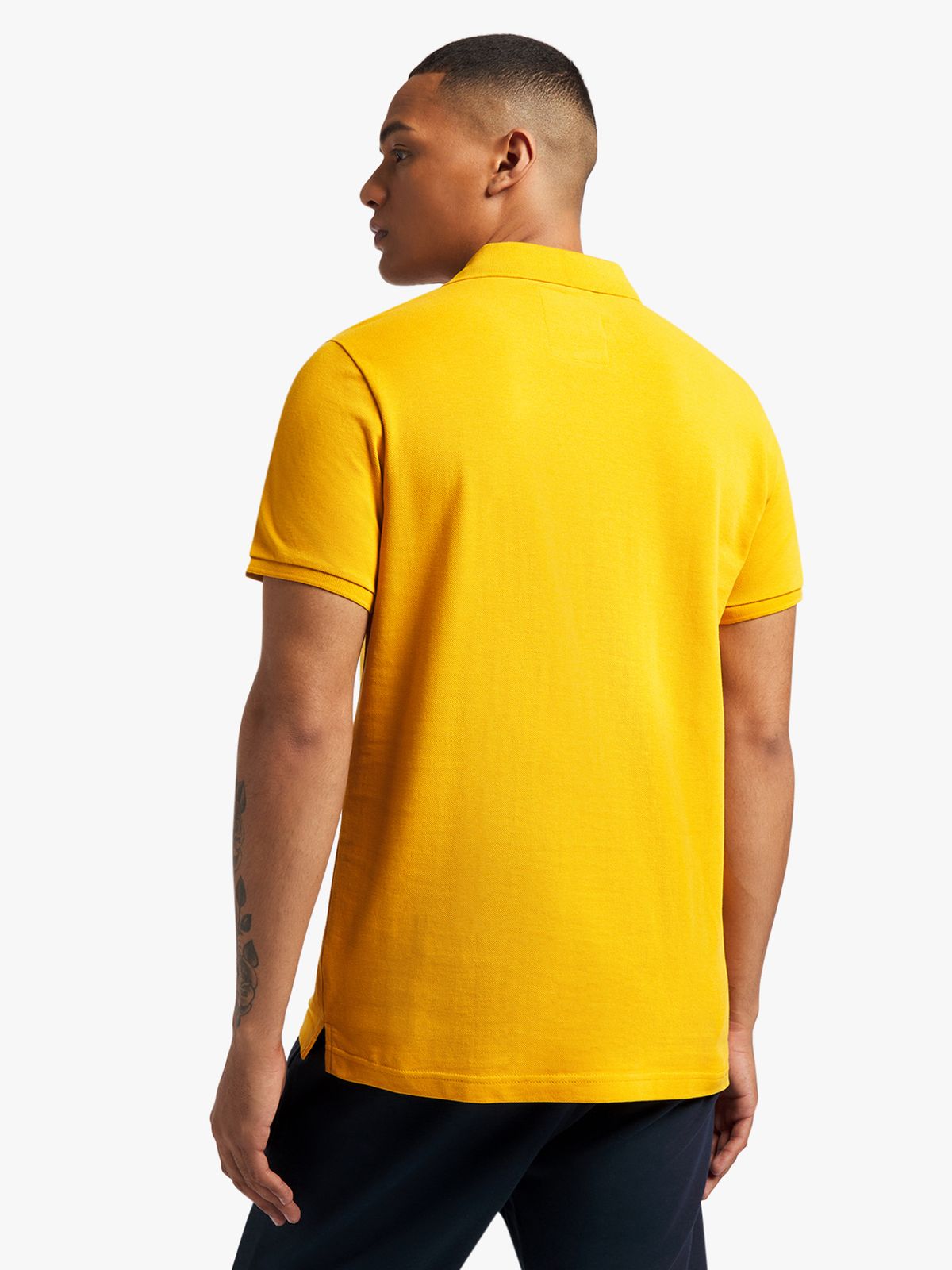 Relay Jeans Men's Simplified Pique Yellow Golfer Bash