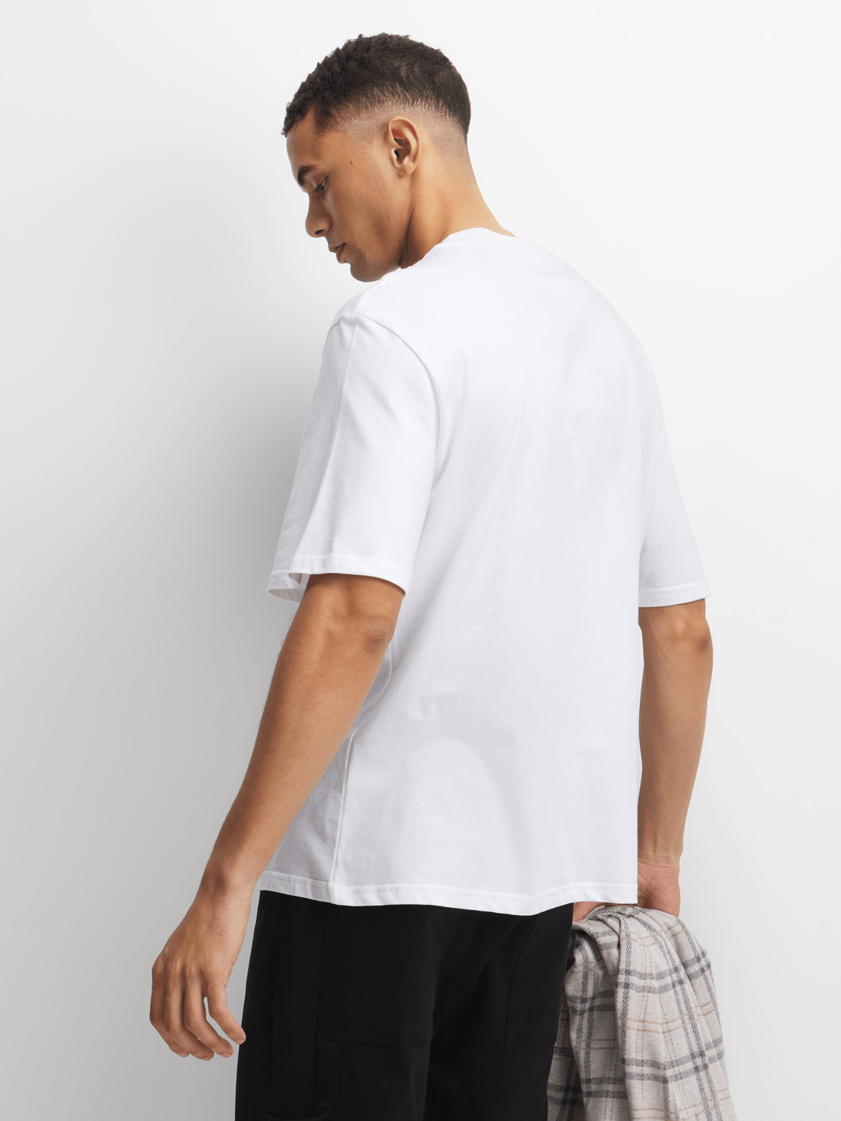 The FIX Men's White Nice Teddy Graphic Top | Bash