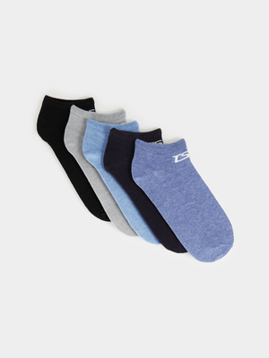 TS Mens Trainer Liner 5-Pack Socks
