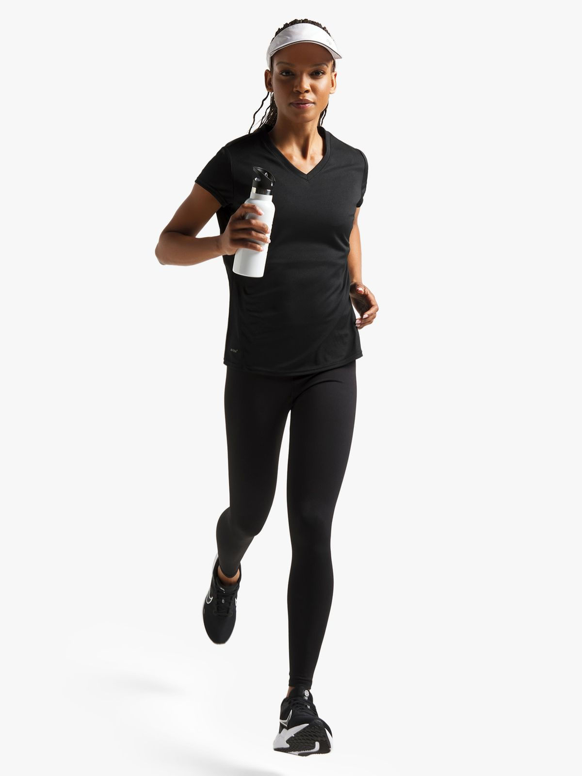 TS Womens Dri-Tech® Active Black Tee | Bash