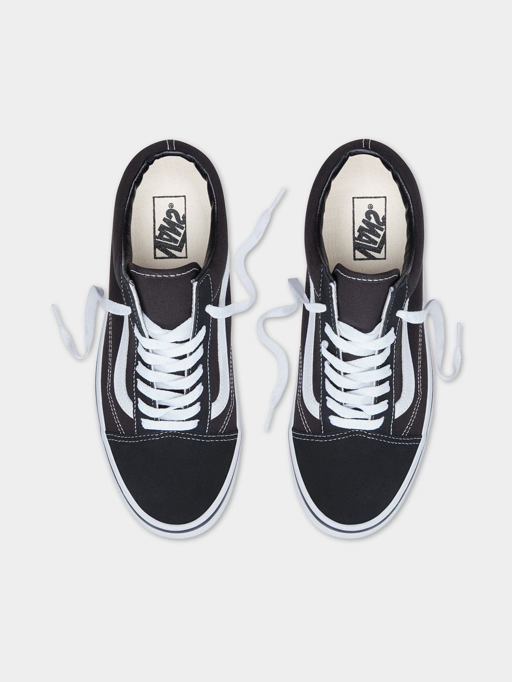 Vans Men's Old Skool Black/White Sneaker | Bash