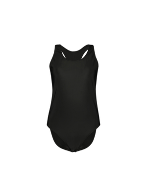 TS Girls Full Piece Black Swimsuit