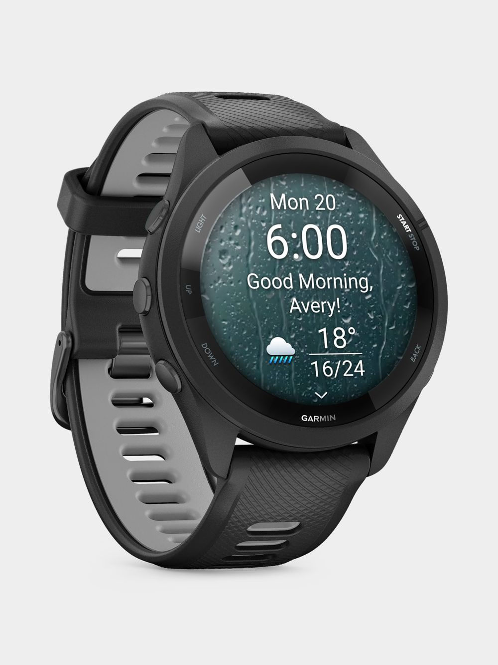 Garmin Forerunner 265 ブラック Garmin Black Forerunner 265 Music Watch | Bash