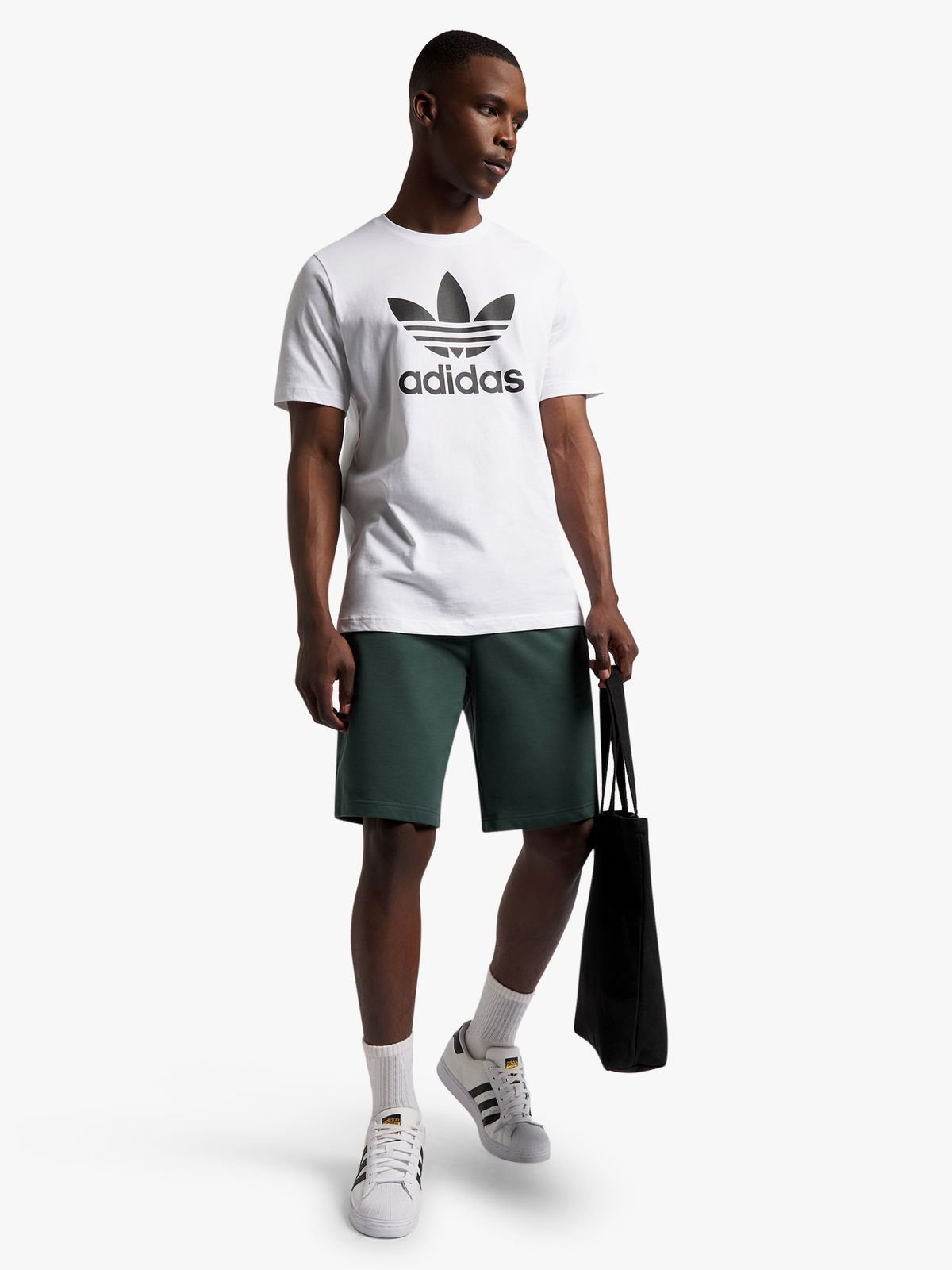adidas Originals Men's White T-Shirt Bash