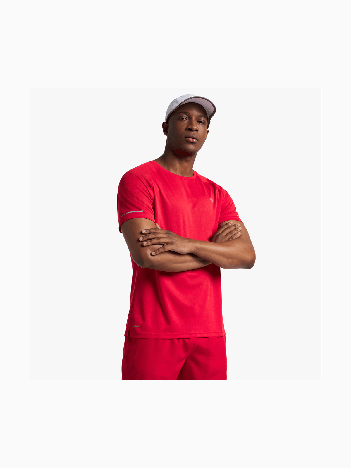 TS Mens Dri-Tech® Red Performance Top | Bash