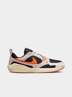 Jordan Men's CMFT Era Black/Sail/Orange Sneaker