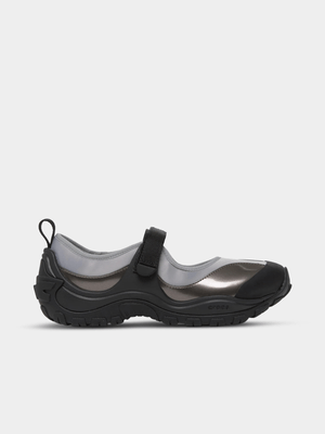 Crocs Women's Terre Trail Black/Silver Clog