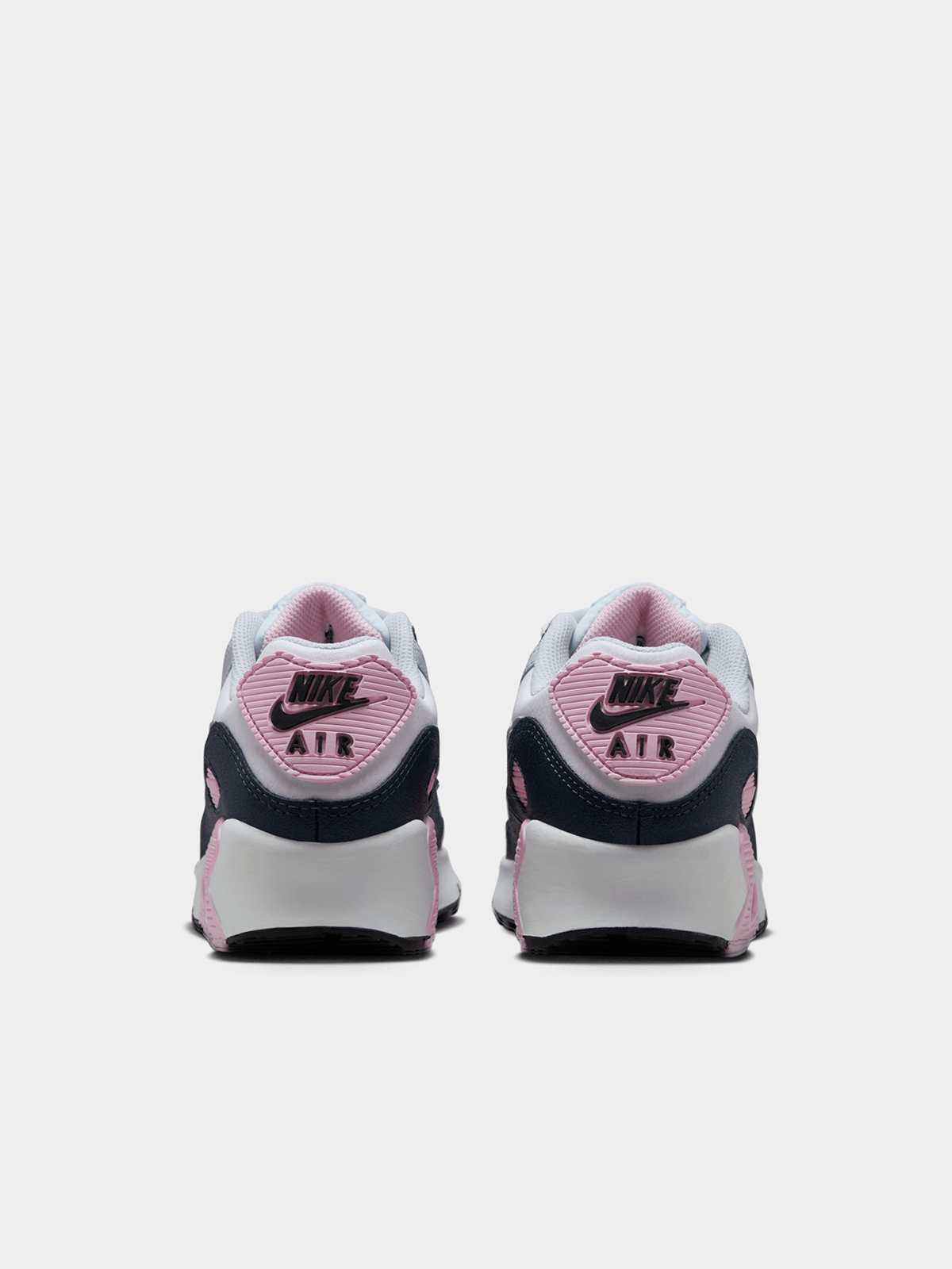 grey and pink air max 90