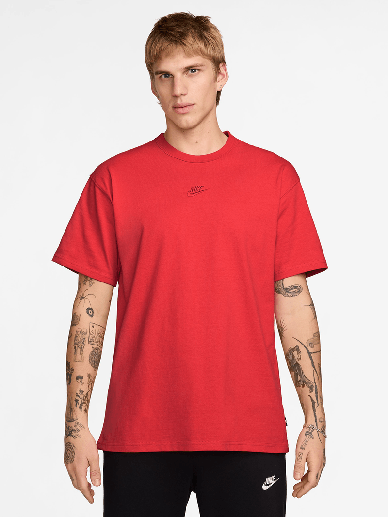 Nike Men's NSW Premium Essentials Red T-shirt Bash