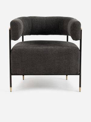 Vera Chair Lino Charcoal