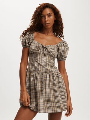 Women's Cotton On Brown Wren Mini Dress