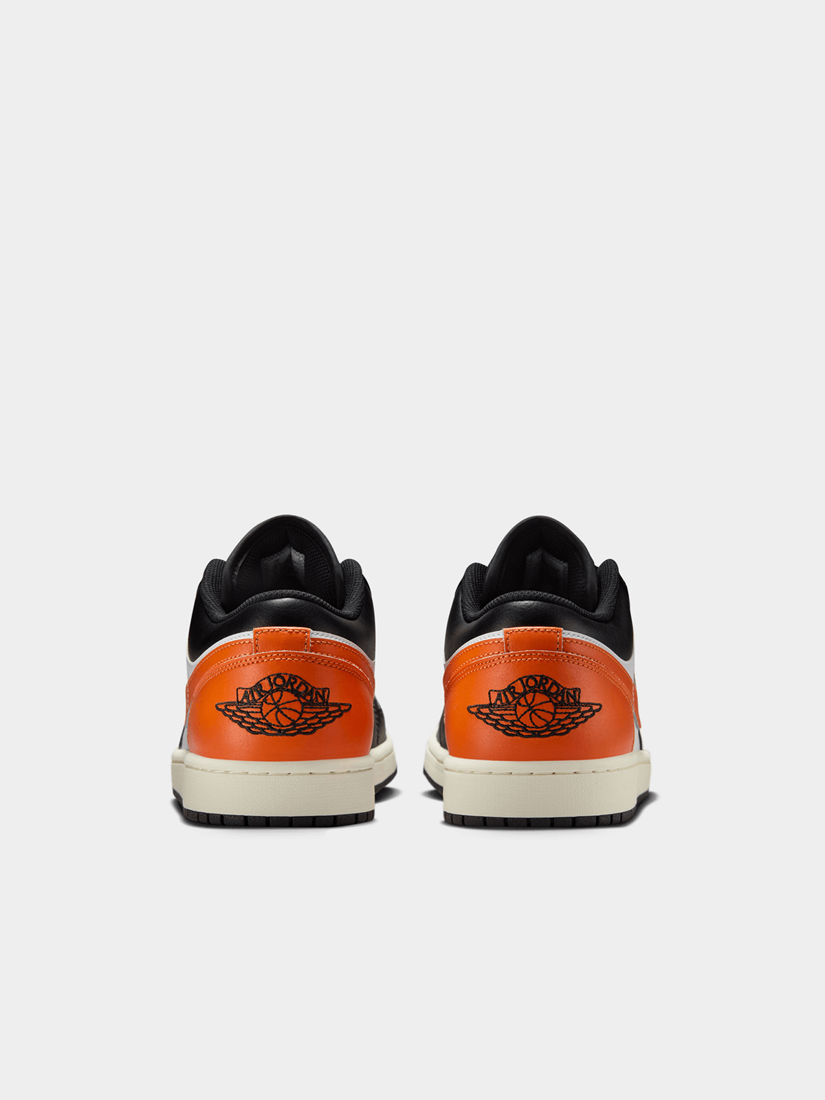 Jordan Men's Low Black/Orange Sneaker Bash