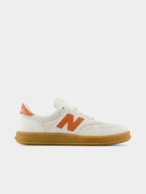 New Balance Women's CT500 White/Orange Sneaker