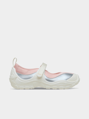 Crocs Women's Terre Trail Chalk/Pink-Milk Clog