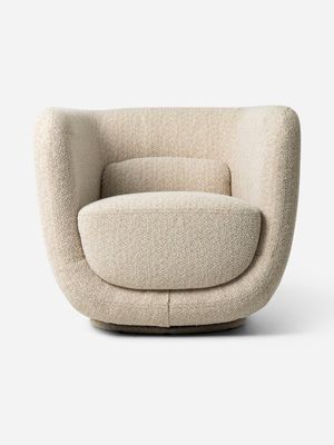 Oreo Swivel Occasional Chair Forza Natural