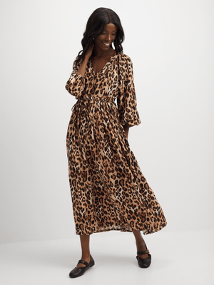 Exact Women's Animal Print Maxi Dress